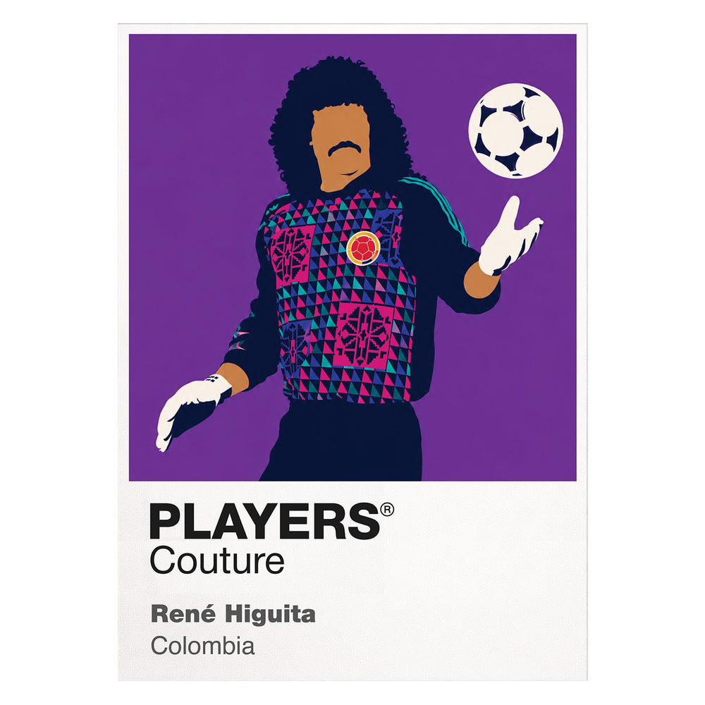 Rene Higuita Players Couture Frame White