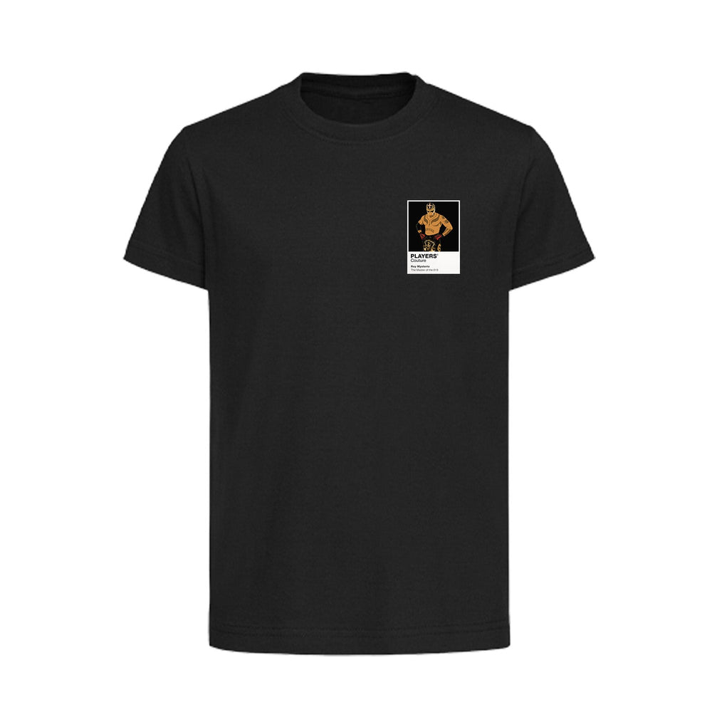 Rey Mysterio Wrestling Icon Frame Kids T-Shirt - Black
