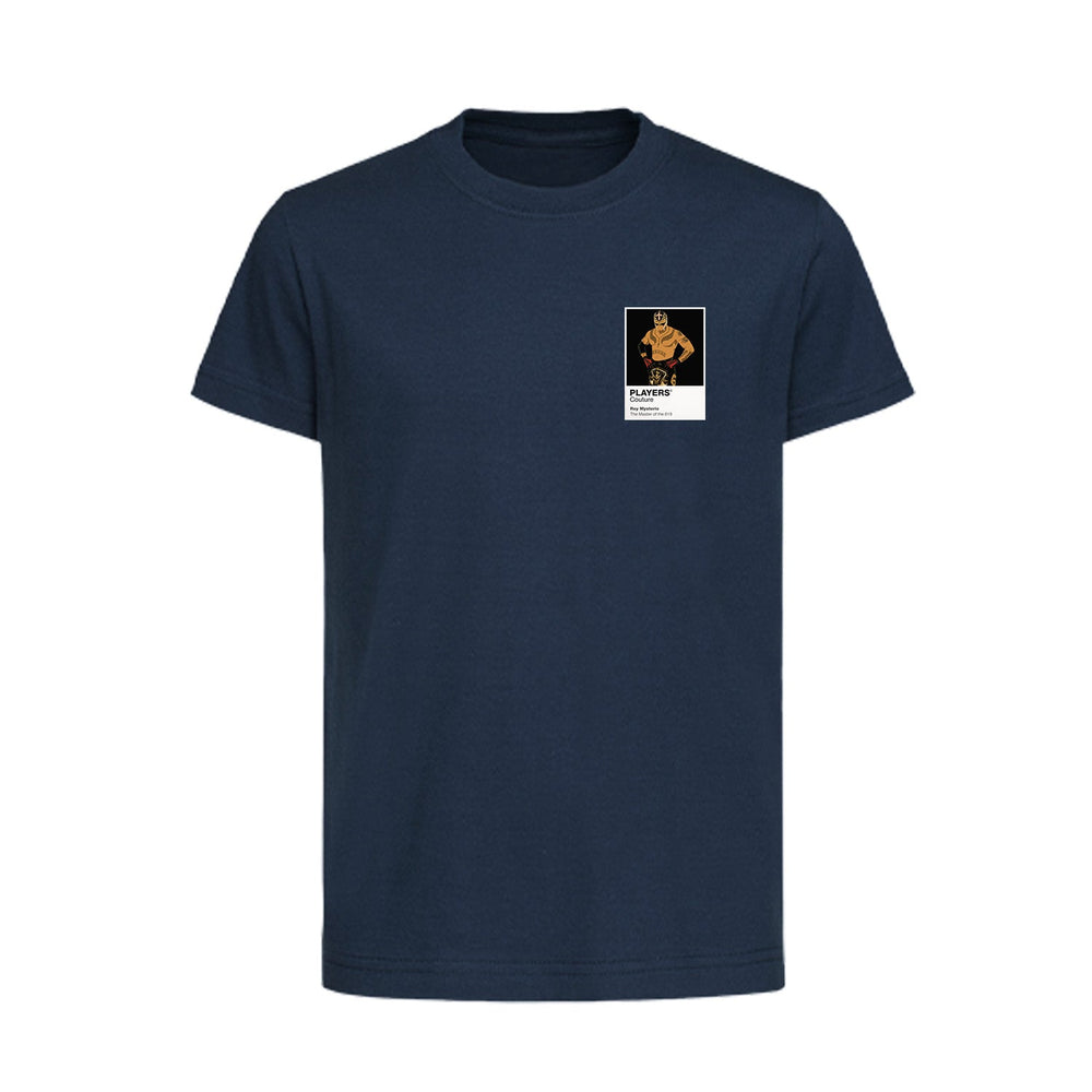 Rey Mysterio Wrestling Icon Frame Kids T-Shirt - Navy