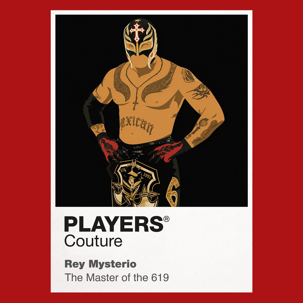 Rey Mysterio Wrestling Icon Frame Men's Hoodie