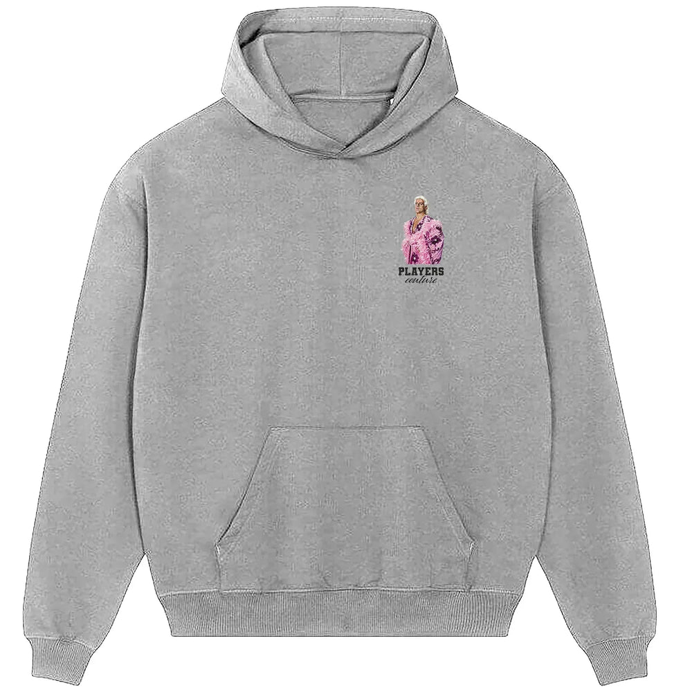 Ric Flair hoodie – black men's hoodie featuring the Ric Flair Players Couture logo