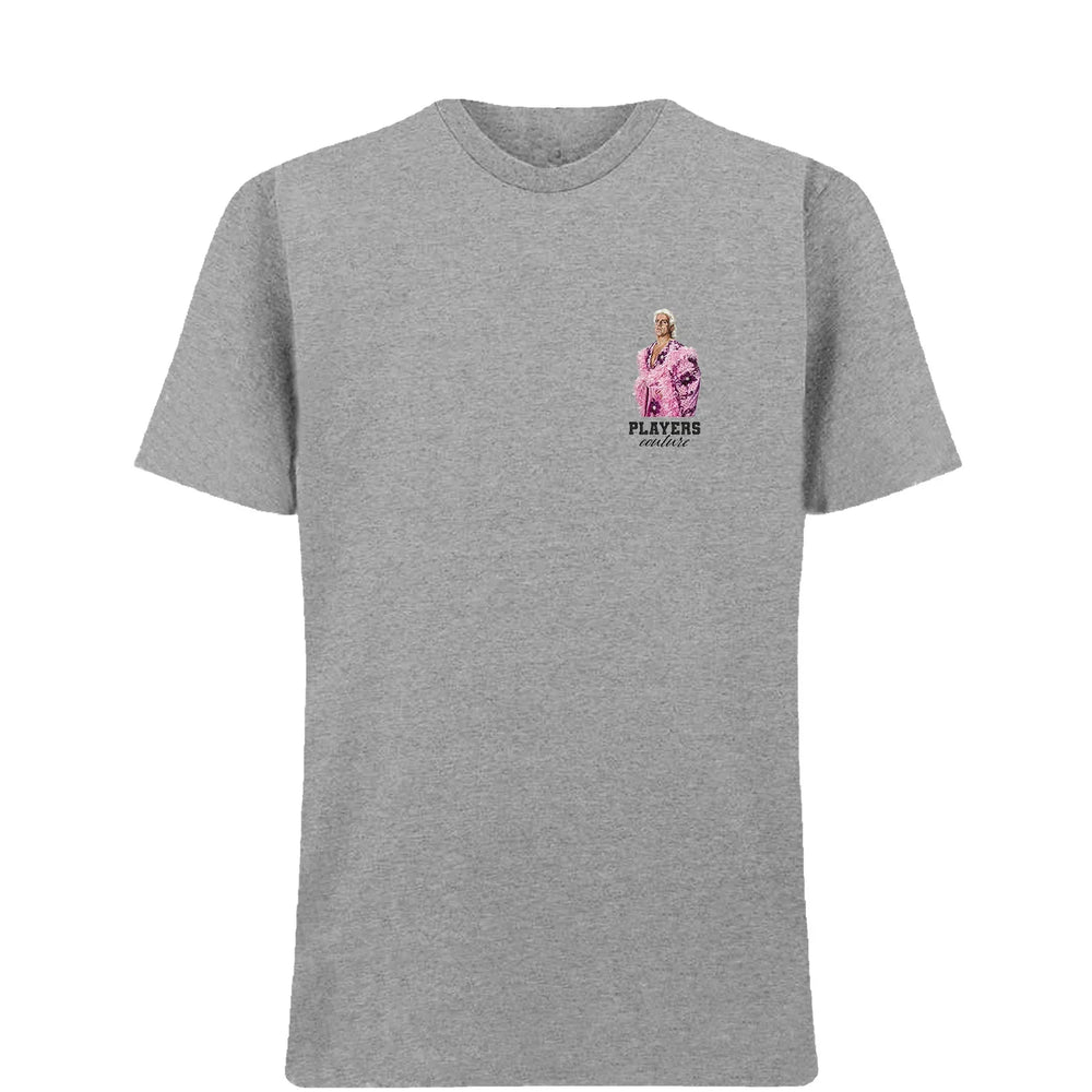 Ric Flair t-shirt – black men's t-shirt featuring the Ric Flair Players Couture logo
