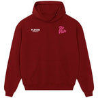Ric Flair hoodie – red men's hoodie featuring the Ric Flair Players Couture logo