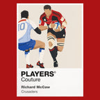 Richie McCaw Crusaders Rugby Union Icon Frame Men's Hoodie – image 7