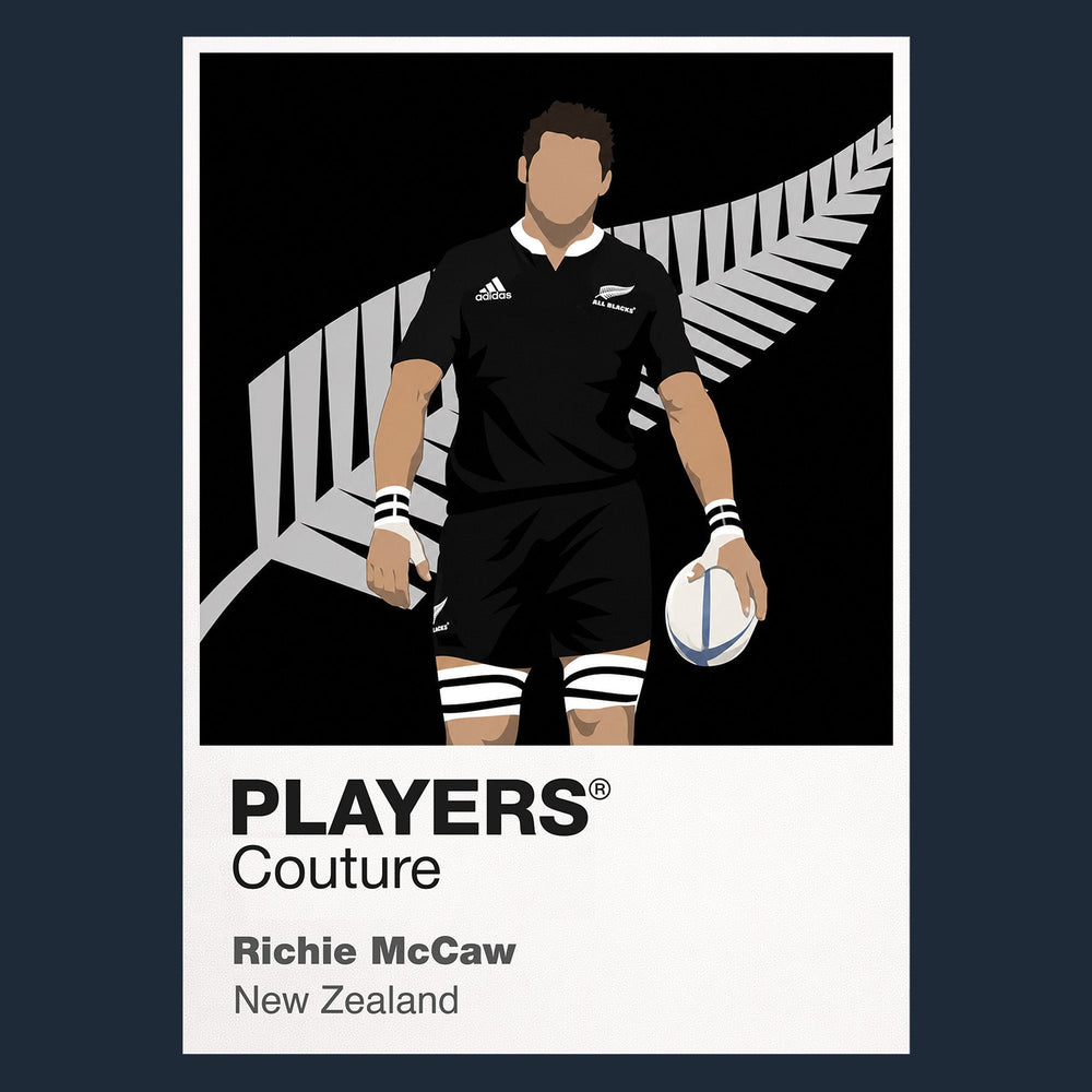Richie McCaw Rugby Union Icon Frame Men's T-Shirt – image 8