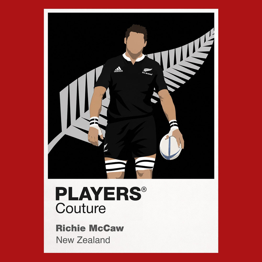 Richie McCaw Rugby Union Icon Frame Men's T-Shirt – image 10