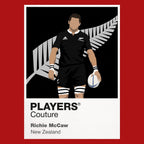 Richie McCaw Rugby Union Icon Frame Men's T-Shirt – image 10