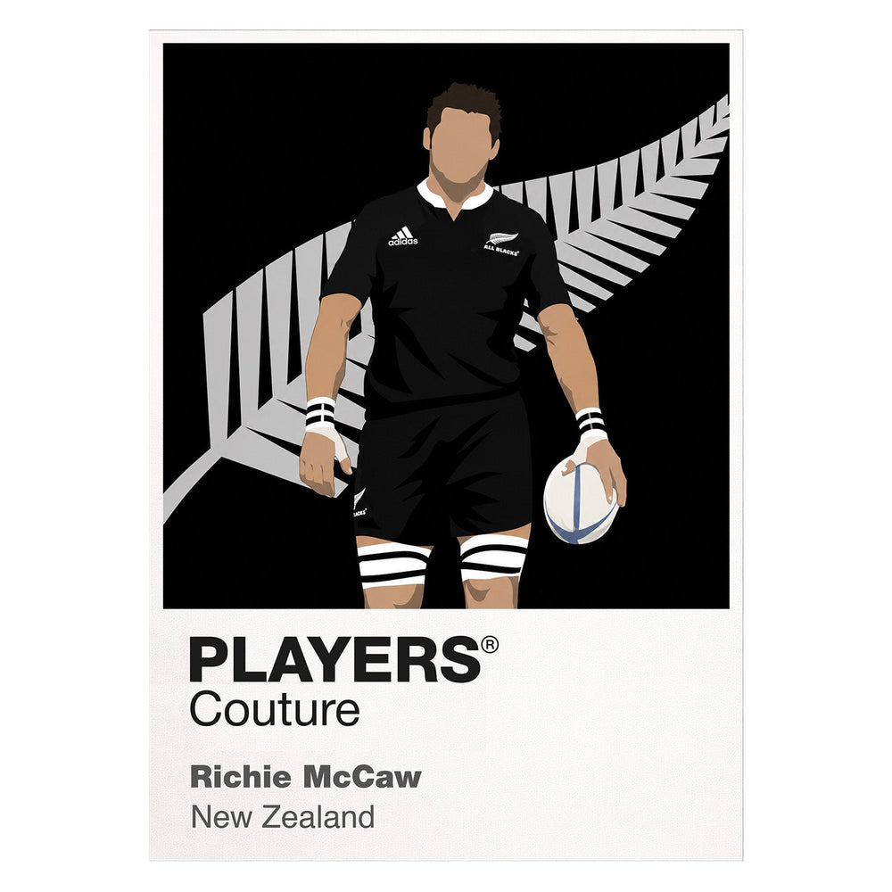 Richie McCaw Rugby Union Icon Frame Men's T-Shirt – image 1