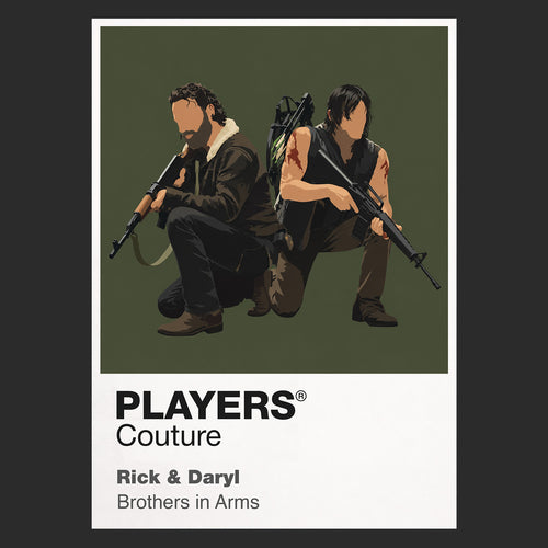 Rick And Daryl The Walking Dead TV Icon Frame - Icon Design