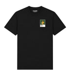 Rickey Henderson Athletics Baseball Icon Frame Men's T-Shirt - Black