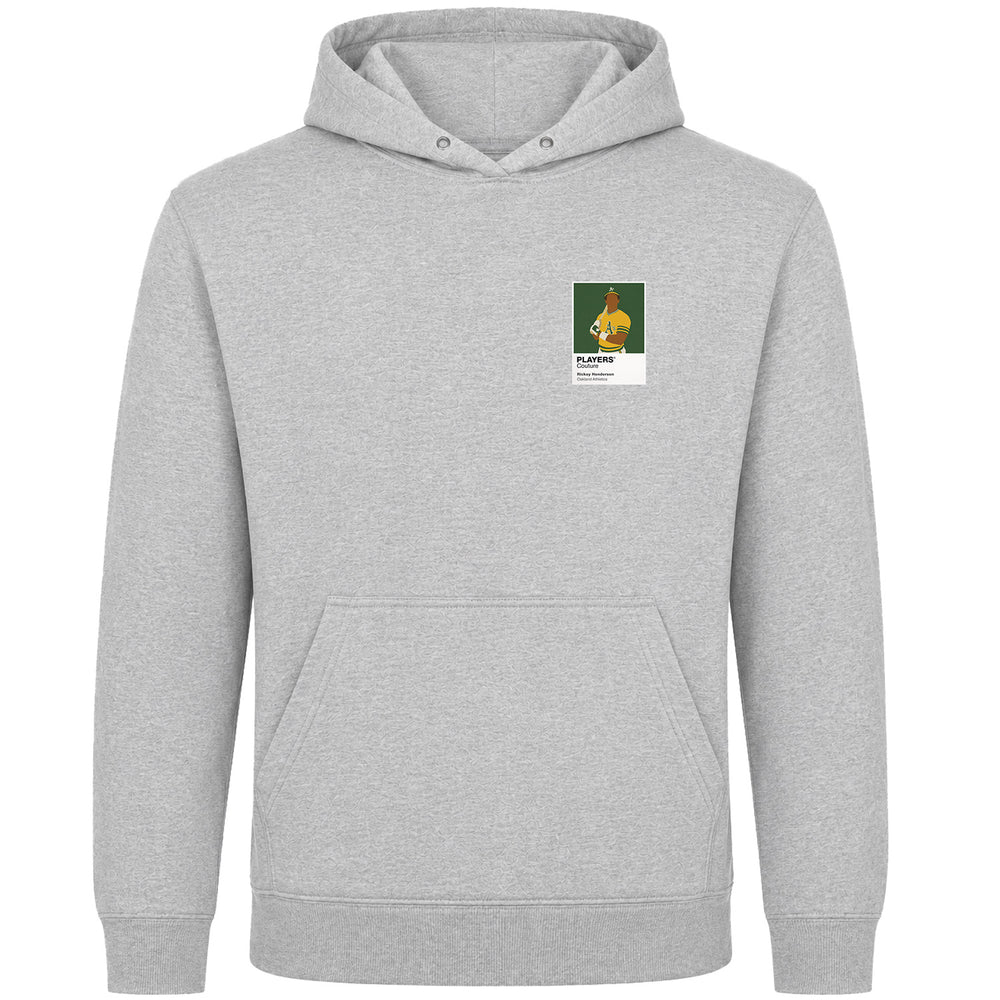Rickey Henderson Athletics Baseball Icon Frame Men's Hoodie