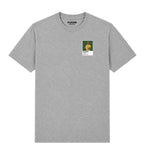 Rickey Henderson Athletics Baseball Icon Frame Men's T-Shirt - Gray