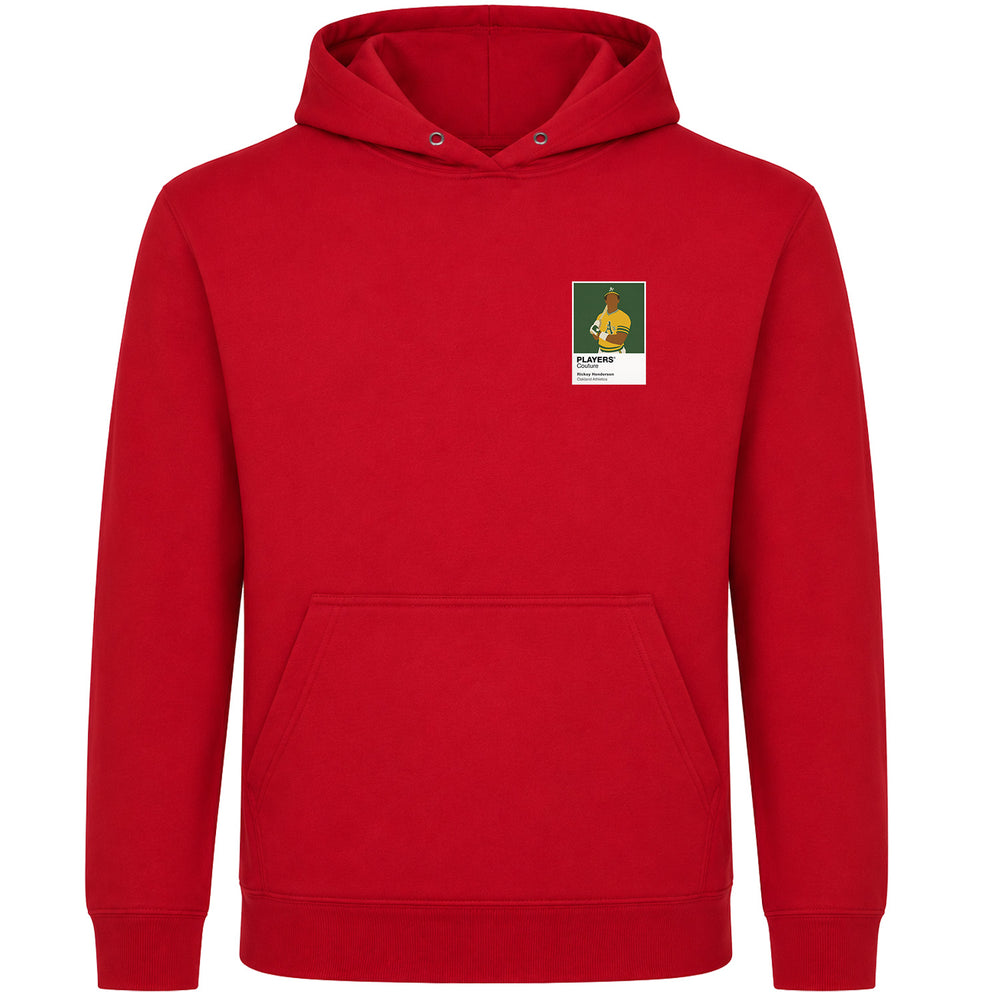 Rickey Henderson Athletics Baseball Icon Frame Men's Hoodie