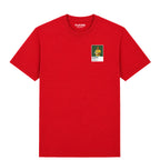 Rickey Henderson Athletics Baseball Icon Frame Men's T-Shirt - Red