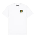 Rickey Henderson Athletics Baseball Icon Frame Men's T-Shirt - White