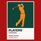 Rickie Fowler Golf Icon Frame Men's Polo Shirt