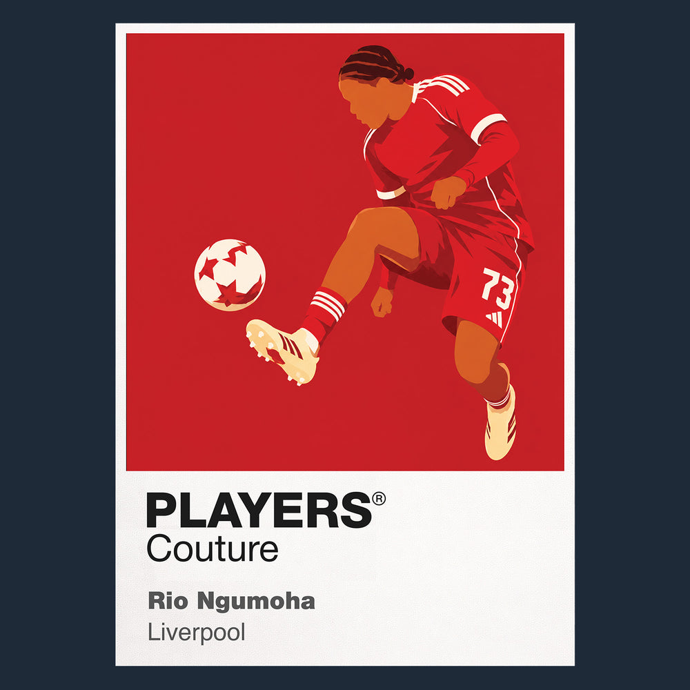 Rio Ngumoha Liverpool Icon Frame — Navy