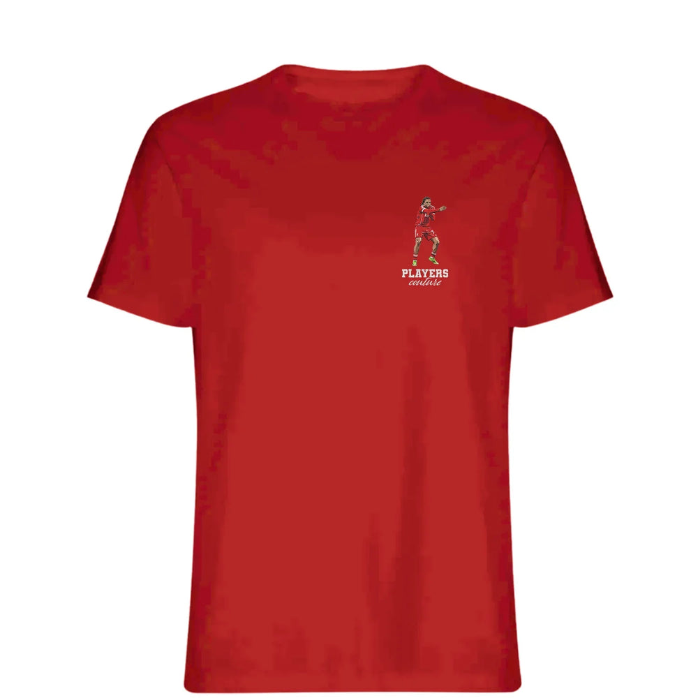 Rio Ngumoha t-shirt – white men's t-shirt featuring the Rio Ngumoha Players Couture logo
