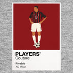 Rivaldo AC Milan Men's T-Shirt - Grey