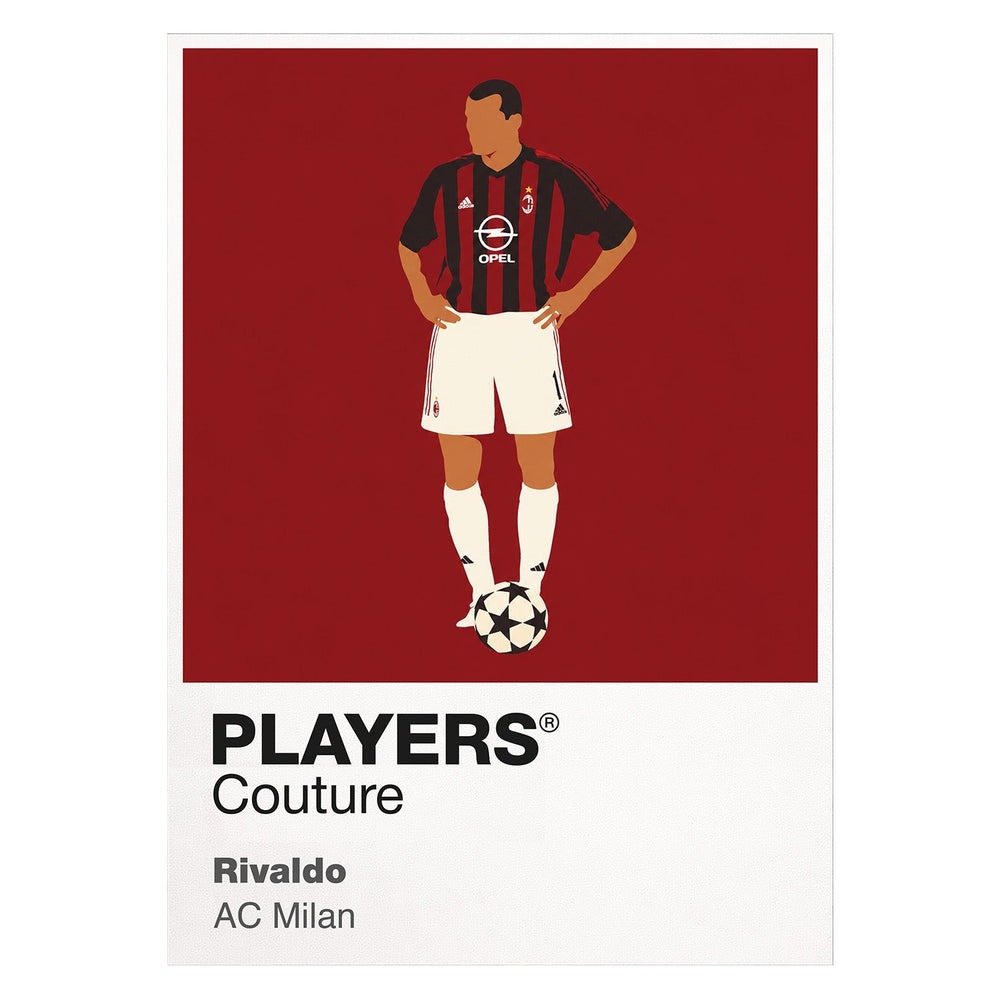 Rivaldo AC Milan Men's T-Shirt - White