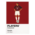 Rivaldo AC Milan Men's T-Shirt - White