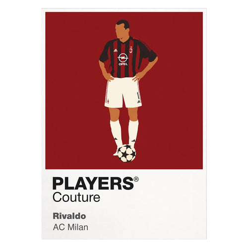 Rivaldo AC Milan Men's T-Shirt - White