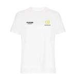 Rivaldo Logo Players Couture Mens T-Shirt White
