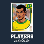 Rivaldo World Cup Sticker Men's Hoodie – rivaldo navy Players Couture design