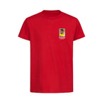 Rivaldo World Cup Sticker Kids T-Shirt – rivaldo sticker kids red tshirt Players Couture design