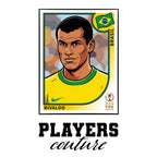 Rivaldo World Cup Sticker Men's Hoodie – rivaldo white Players Couture design