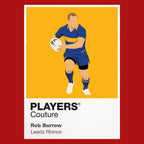Rob Burrow Leeds Rhinos rugby league T-shirt red