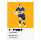 Rob Burrow Leeds Rhinos rugby league T-shirt white