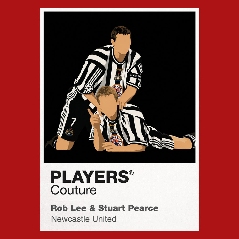 Rob Lee & Stuart Pearce Newcastle Icon Frame Men's Hoodie