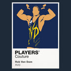 Rob Van Dam Wrestling Icon Frame Men's T-Shirt