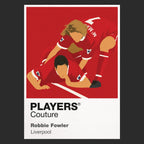 Robbie Fowler Celebration Liverpool Men's T-Shirt - Black