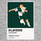 Robbie Fowler Liverpool Green Icon Frame Men's T-Shirt