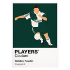 Robbie Fowler Liverpool Green Icon Frame Men's T-Shirt
