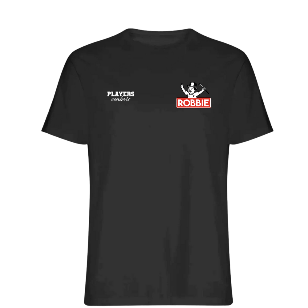 Robbie Fowler Logo Players Couture Mens T-Shirt Black