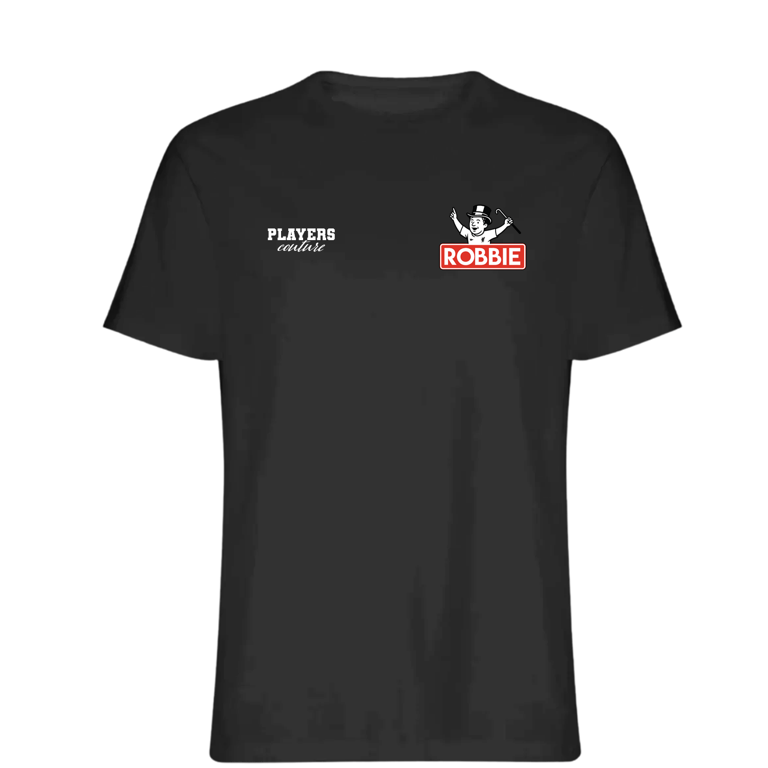 Robbie Fowler Logo Players Couture Mens T-Shirt Black