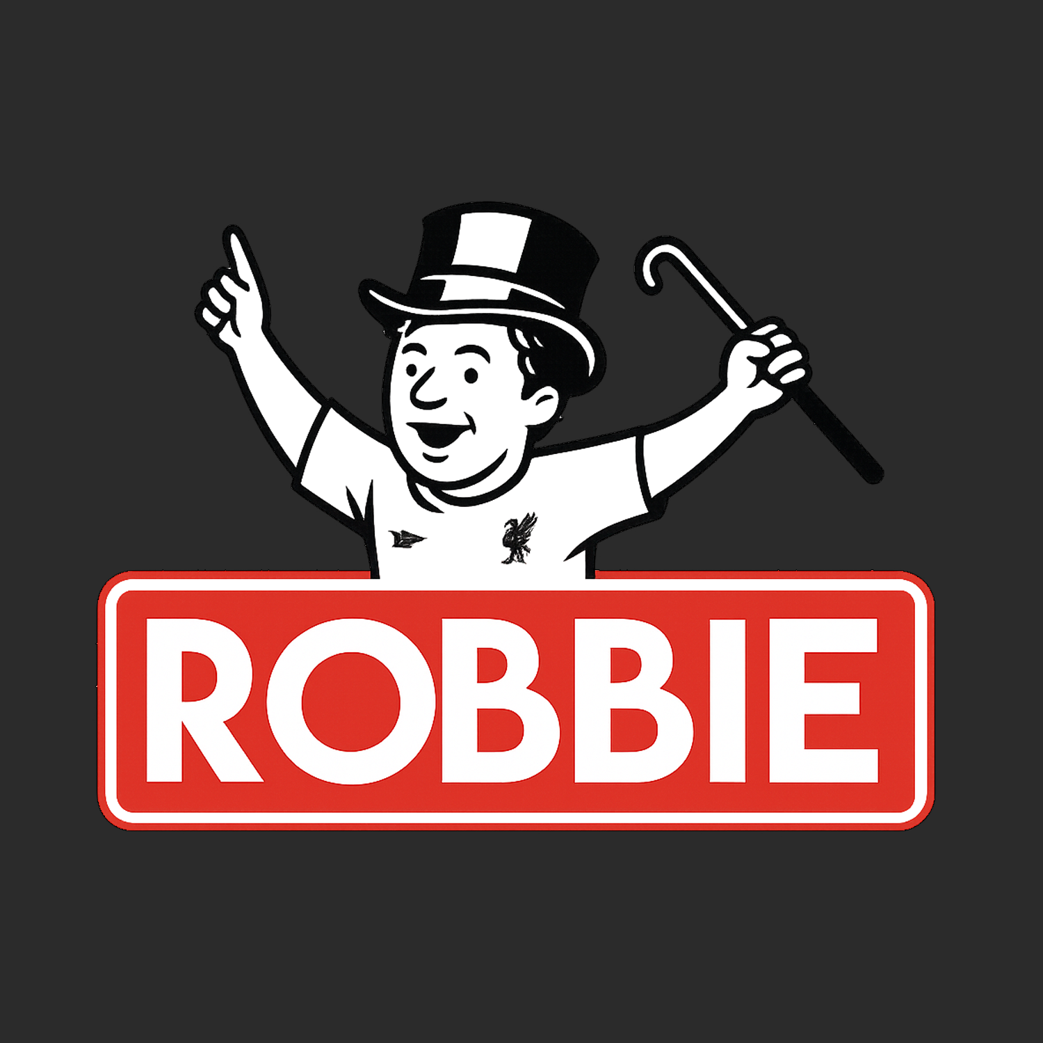 Robbie Fowler Logo Players Couture Mens T-Shirt