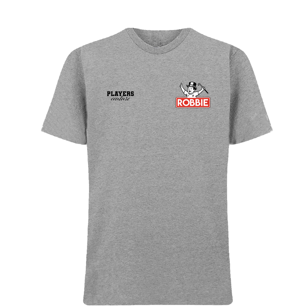 Robbie Fowler Logo Players Couture Mens T-Shirt Gray