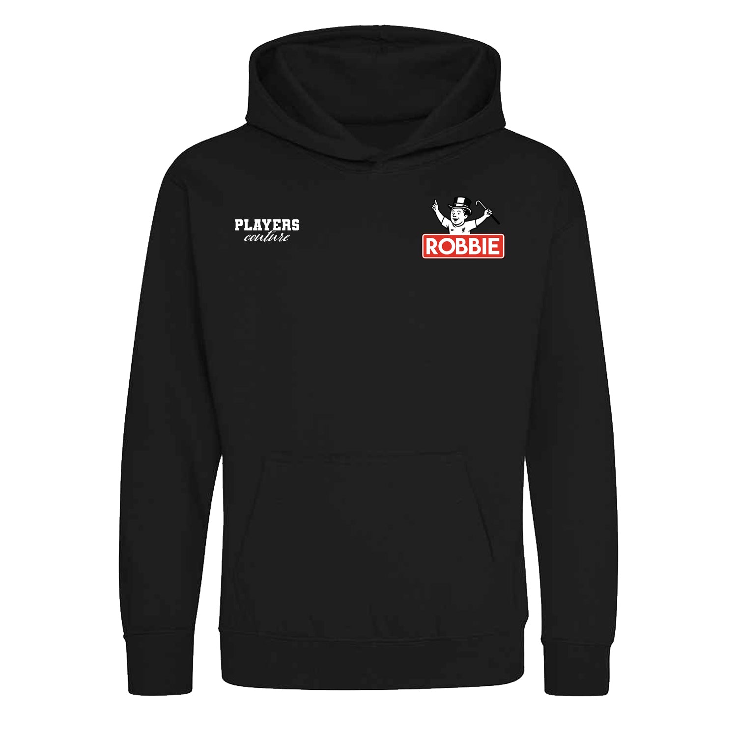 Robbie Fowler Logo Players Couture Kids Hoodie Black