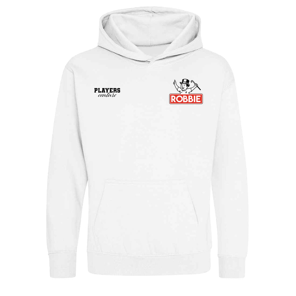 Robbie Fowler Logo Players Couture Kids Hoodie White