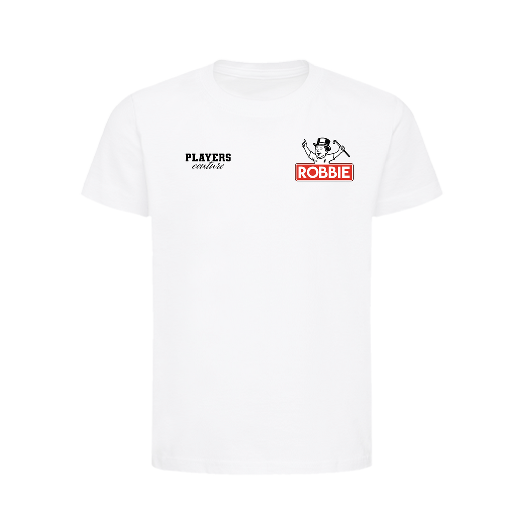 Robbie Fowler Logo Players Couture Kids T-Shirt White