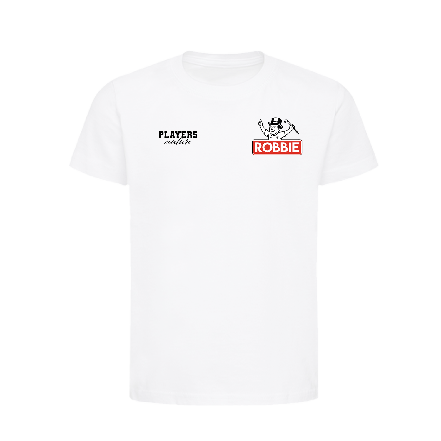 Robbie Fowler Logo Players Couture Kids T-Shirt White