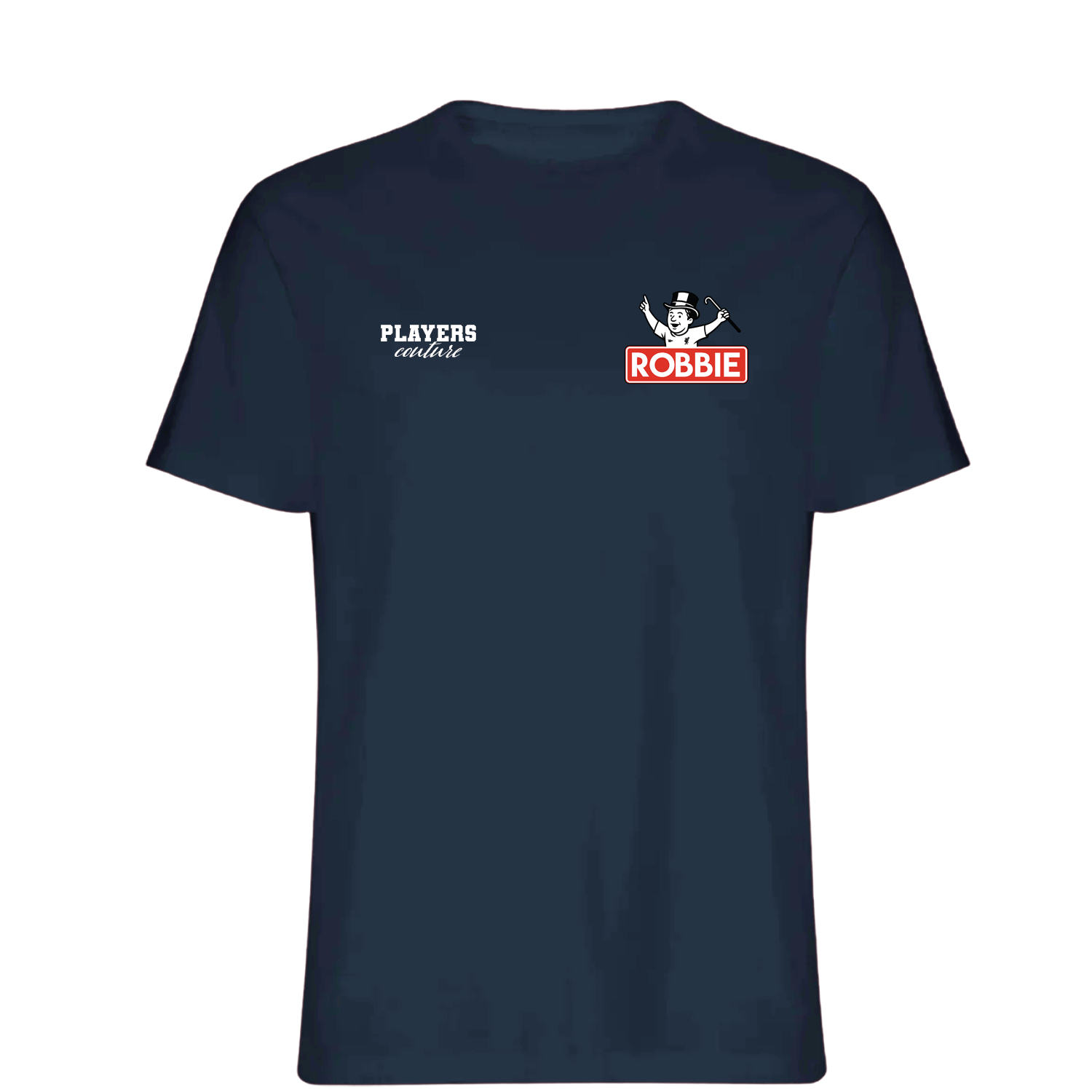 Robbie Fowler Logo Players Couture Mens T-Shirt Navy