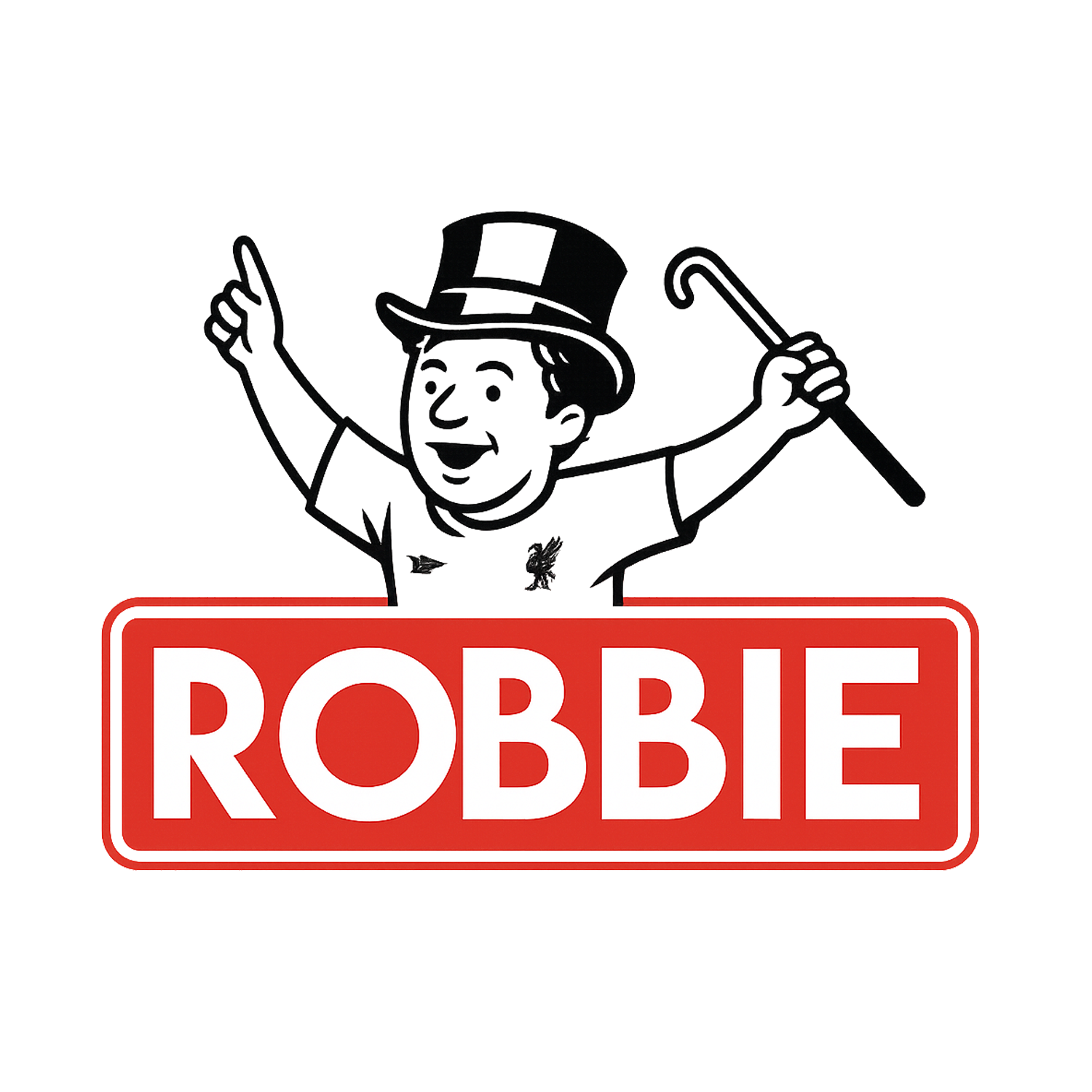 Robbie Fowler Logo Players Couture Mens T-Shirt