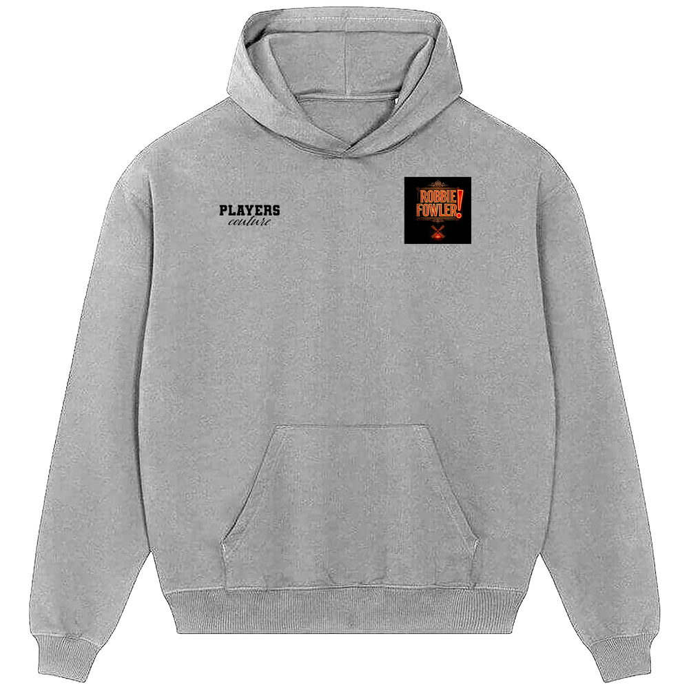 Robbie Fowler Logo 2 Players Couture Men's Casual Hoodie Gray