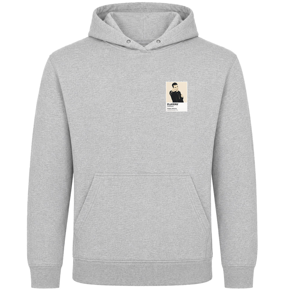 Robbie Williams Music Icon Frame Men's Hoodie - Gray