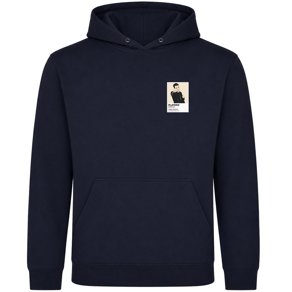 Robbie Williams Music Icon Frame Men's Hoodie - Navy
